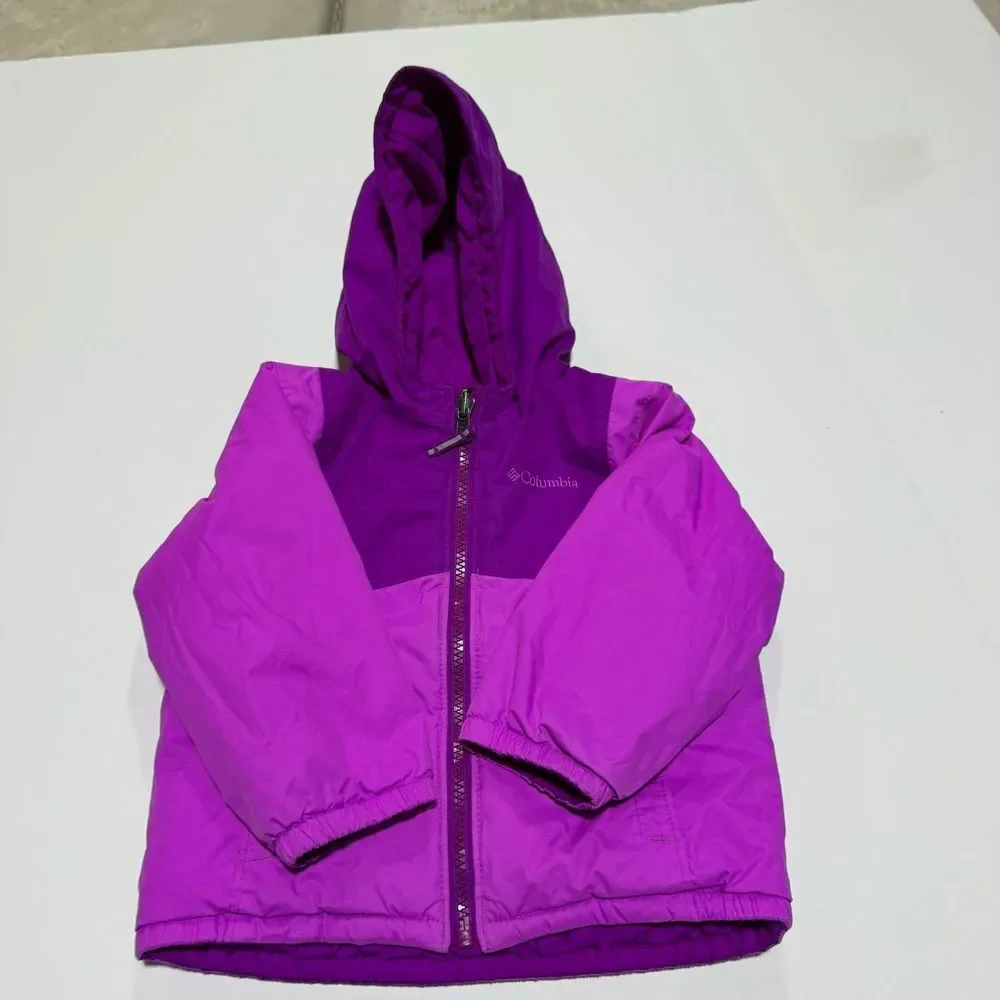 Columbia Purple Reversible Puffer Winter Jacket